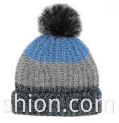 New Style Hot Sale Winter Knitted Hat Pompom1